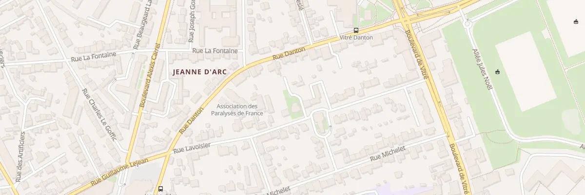 Plan du 23 Rue Lavoisier à Rennes
