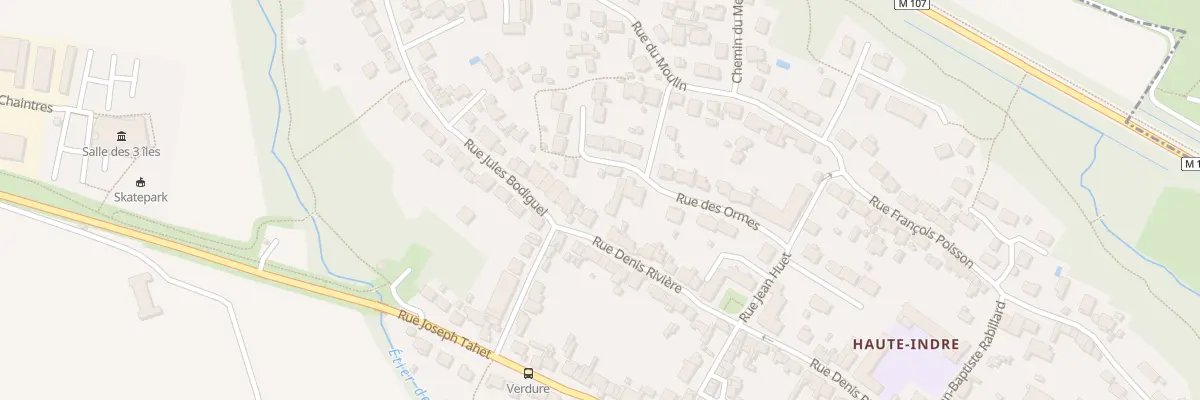 Plan du 32 Rue Denis Rivière à Indre