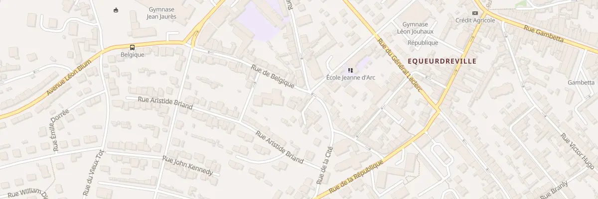 Plan du 29 Rue de Belgique à Cherbourg-en-Cotentin