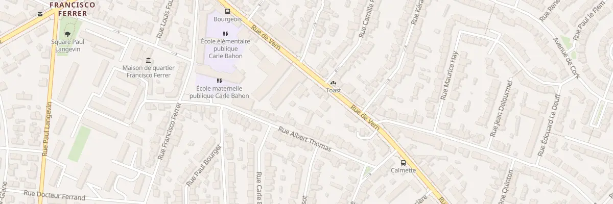 Plan du 114 Rue de Vern à Rennes