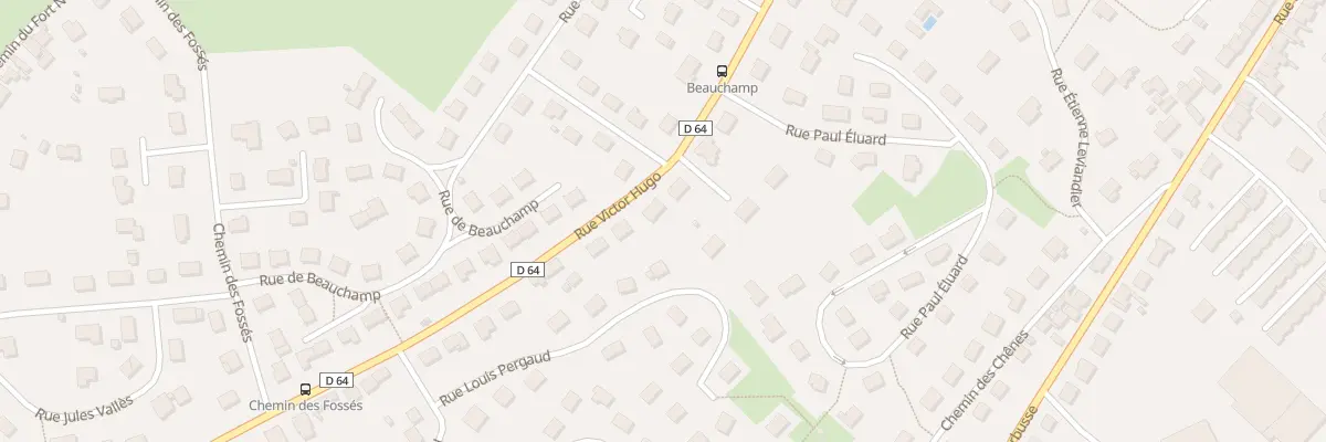 Plan du 97 Rue Victor Hugo - Octeville à Cherbourg-en-Cotentin