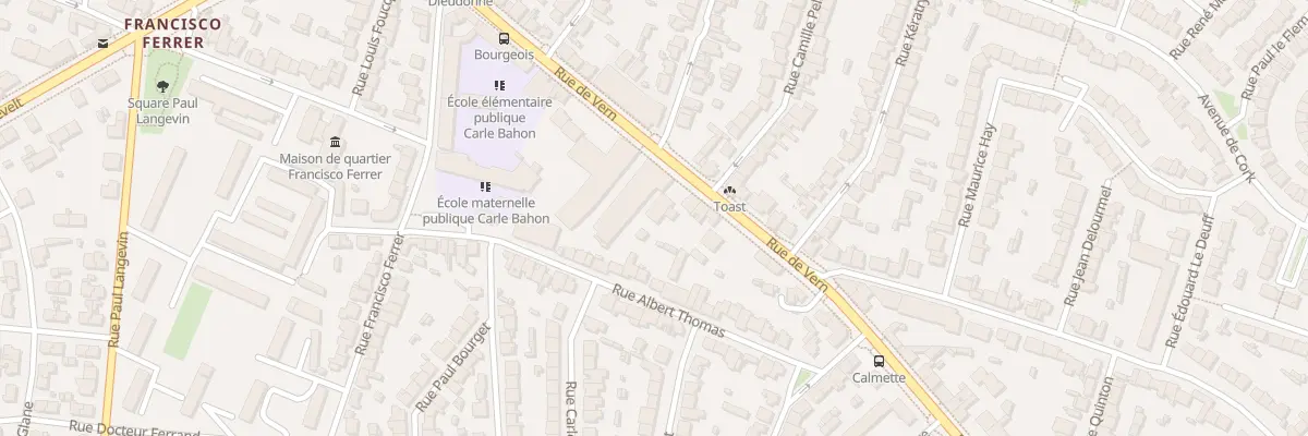 Plan du 112 Rue de Vern à Rennes