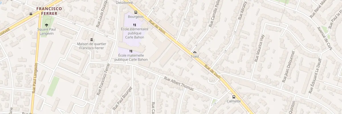 Plan du 110 Rue de Vern à Rennes