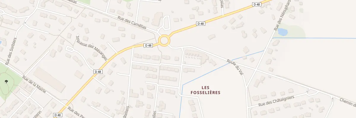 Plan du 1 Rue des Mouettes à Crevin