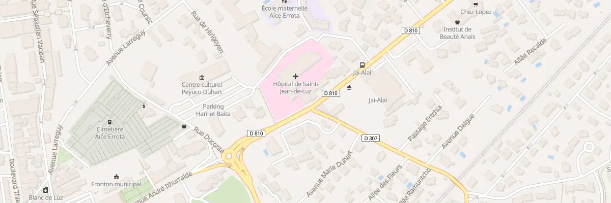 Plan du 23 Av André Ithurralde à Saint-Jean-de-Luz