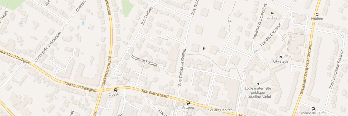 Plan du 42 Rue Théophile Guillou à Saint-Herblain