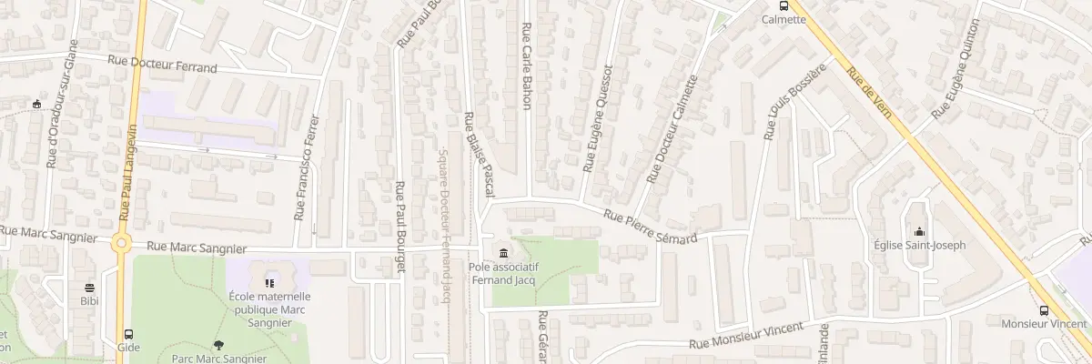 Plan du 3 Rue Pierre Sémard à Rennes