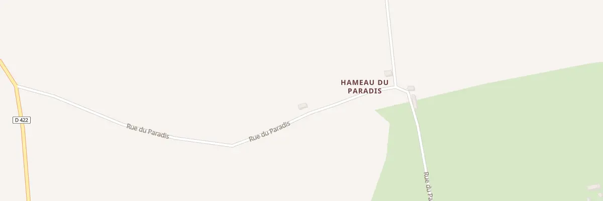 Plan du 467 Rue du Paradis - Les Perques à Bricquebec-en-Cotentin