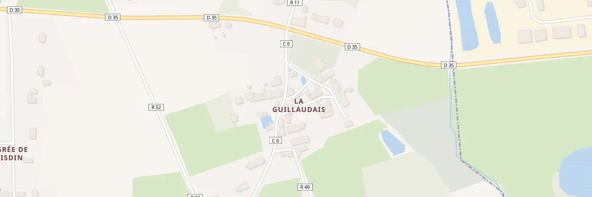 Plan du 35 La Guillaudais à La Grigonnais