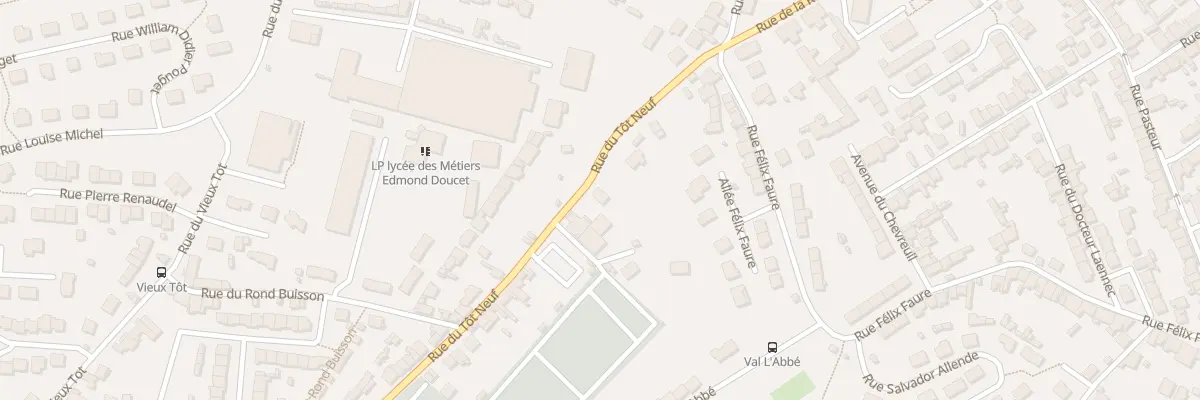 Plan du 3 Rue du Tot Neuf à Cherbourg-en-Cotentin