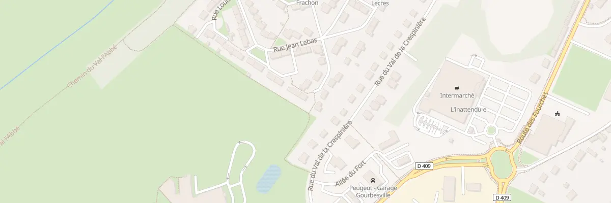 Plan du 29 Rue Benoit Frachon - Equeurdre à Cherbourg-en-Cotentin