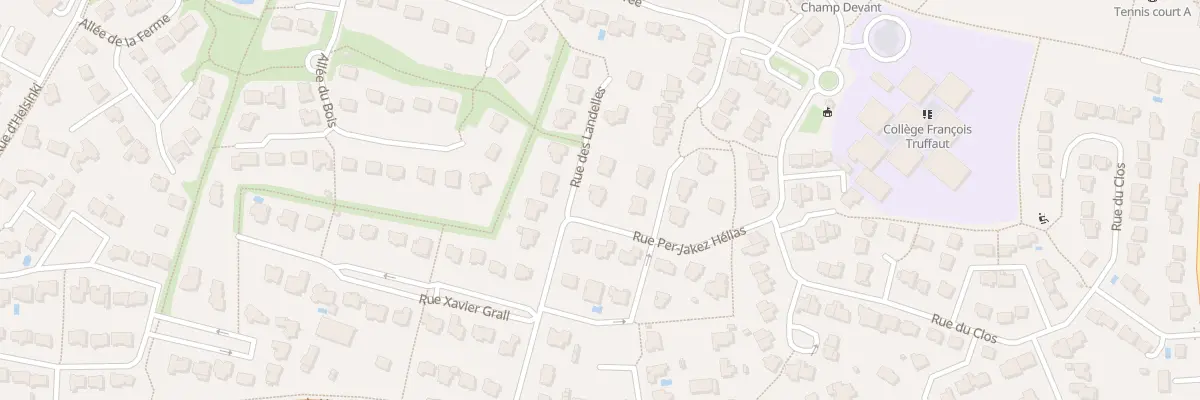 Plan du 6 Rue des Landelles à Betton