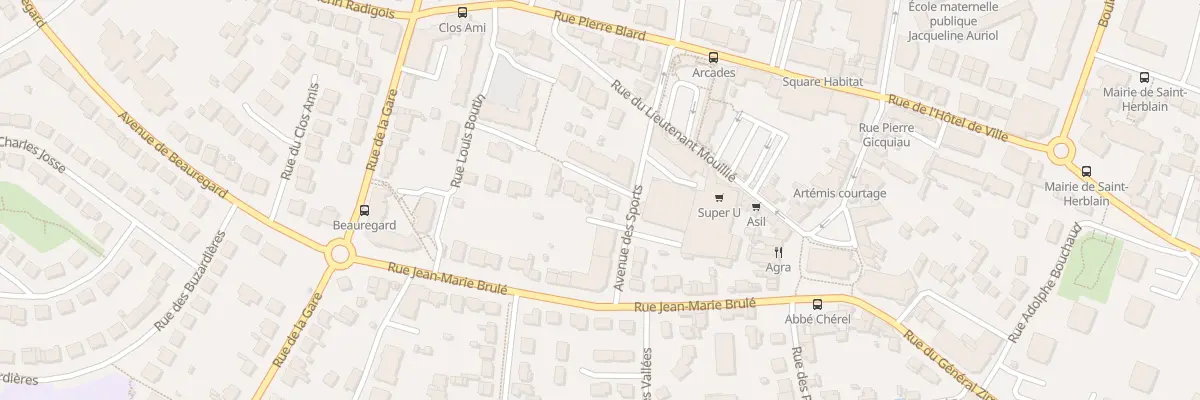 Plan du 1 All des Rochettes à Saint-Herblain