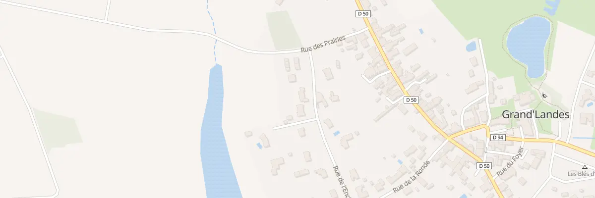 Plan du 11 Rue de l’enclose à Grand’Landes