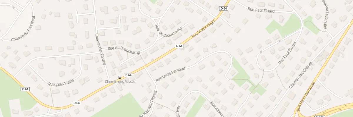Plan du 109 Rue Victor Hugo - Octeville à Cherbourg-en-Cotentin