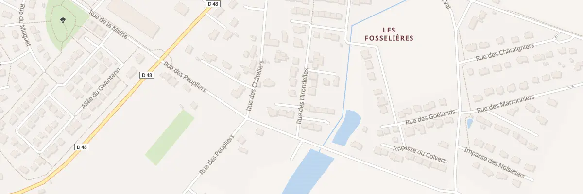 Plan du 22 Rue des Hirondelles à Crevin