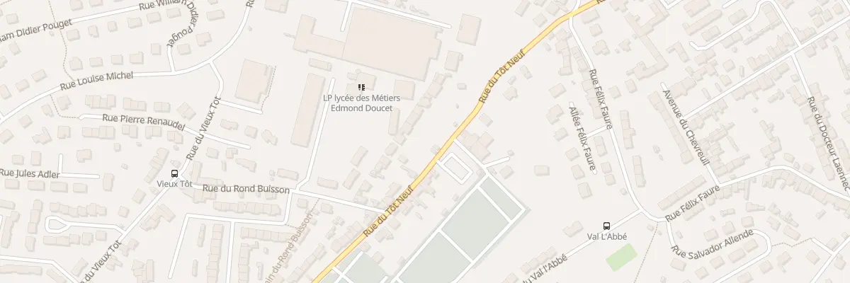 Plan du 14 Rue du Tot Neuf à Cherbourg-en-Cotentin