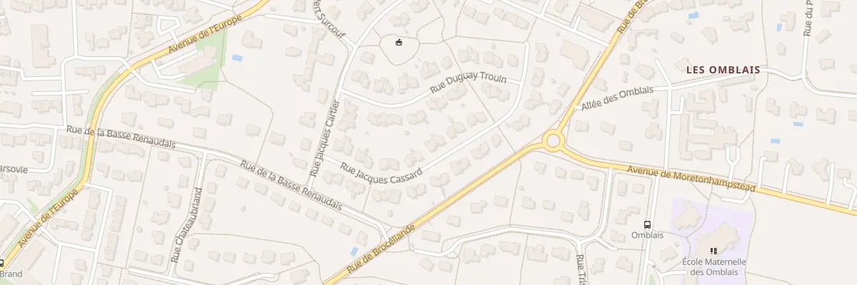 Plan du 17 Rue Jacques Cassard à Betton