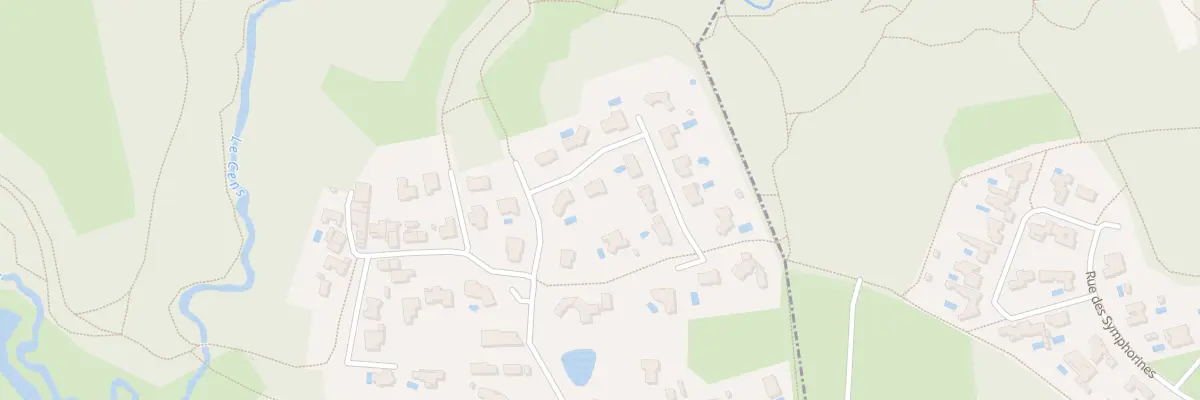 Plan du 10 Rue du Chêne aux Loups à Sautron
