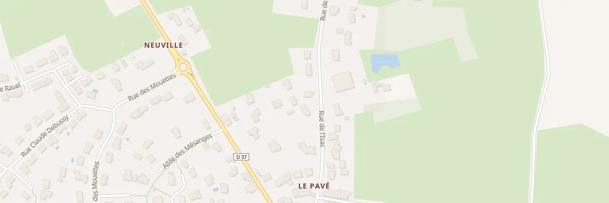 Plan du 17 Rue de l’Isac à Héric
