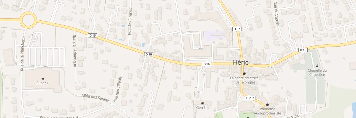 Plan du 24 Rue de l’Océan à Héric