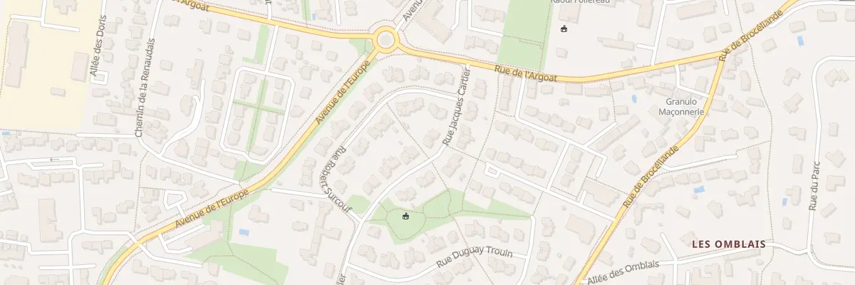 Plan du 21 Rue Jacques Cartier à Betton