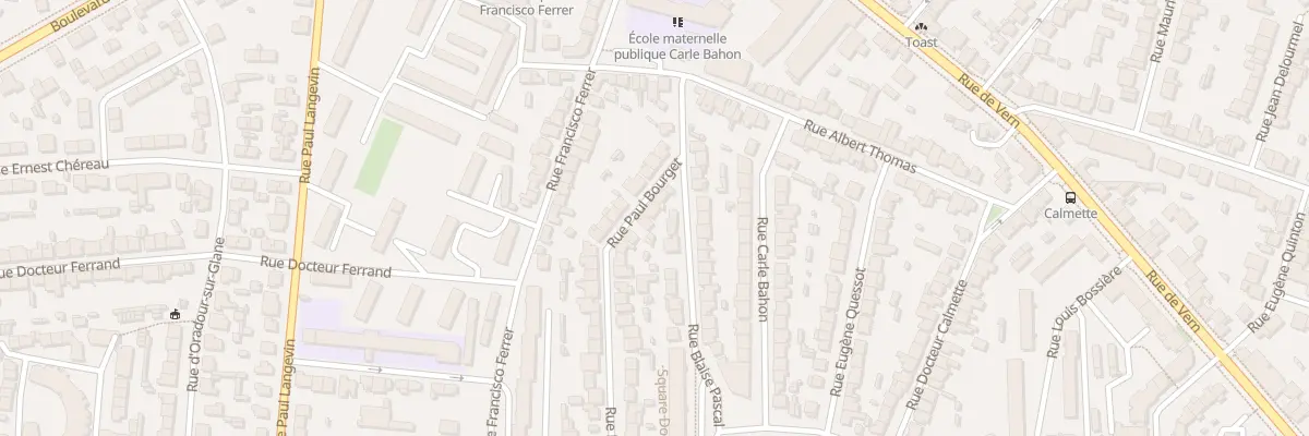 Plan du 3 Rue Paul Bourget à Rennes