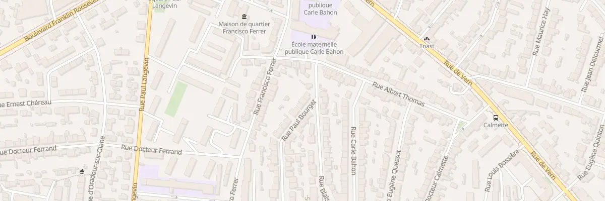 Plan du 4 Rue Paul Bourget à Rennes