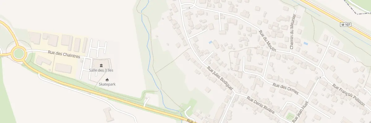 Plan du 17 Rue Jules Bodiguel à Indre
