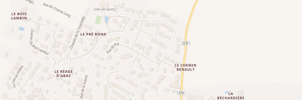 Plan du 14 Rue Blanche Epine à Saint-Germain-sur-Ille