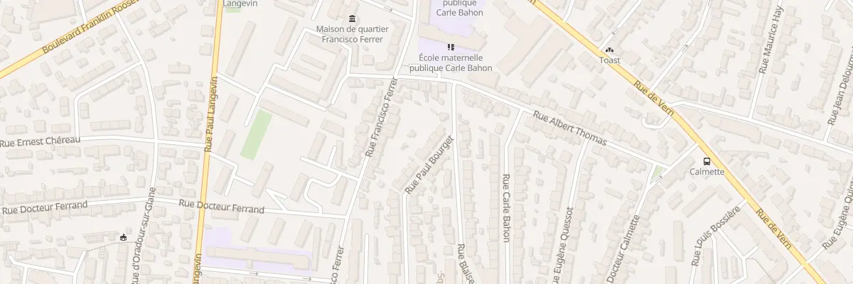 Plan du 6 Rue Paul Bourget à Rennes