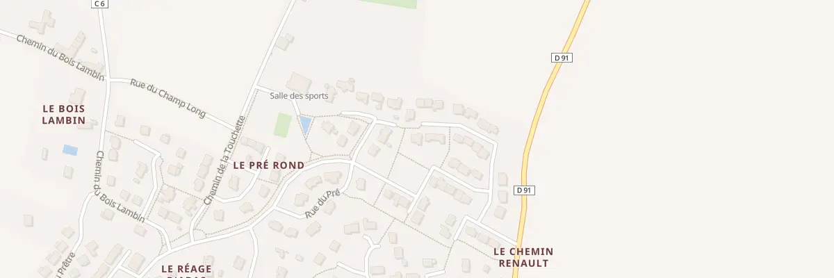 Plan du 13 Rue la Couture à Saint-Germain-sur-Ille