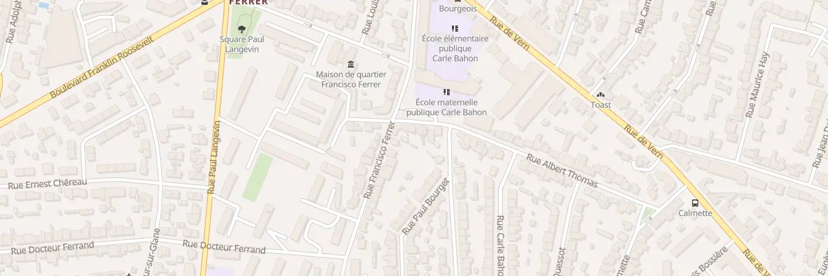Plan du 53 Rue Albert Thomas à Rennes