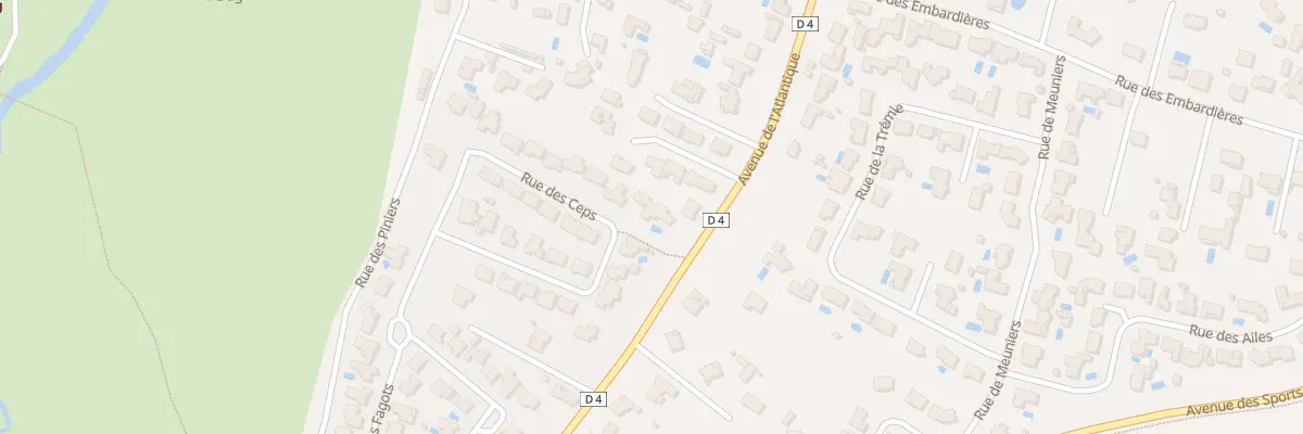Plan du 291 Rue des Ceps à Talmont-Saint-Hilaire