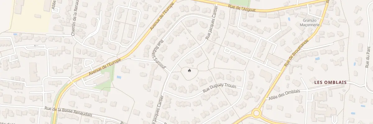 Plan du 10 Rue Jacques Cartier à Betton