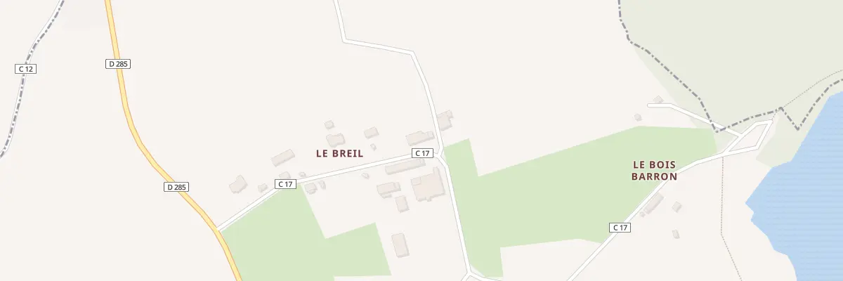 Plan du 11 Le Breil à Feins