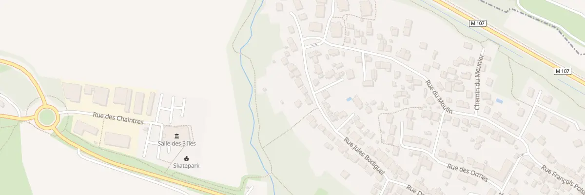 Plan du 21B Rue Jules Bodiguel à Indre