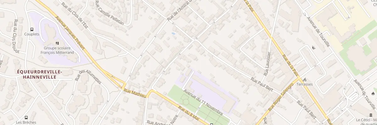 Plan du 51B Rue Carnot - Equeurdreville à Cherbourg-en-Cotentin