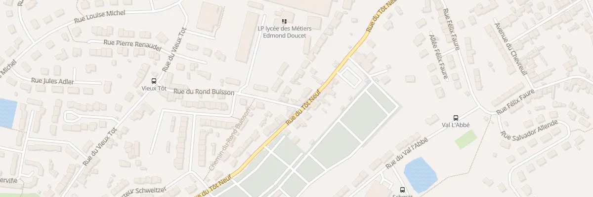 Plan du 28 Rue du Tot Neuf à Cherbourg-en-Cotentin
