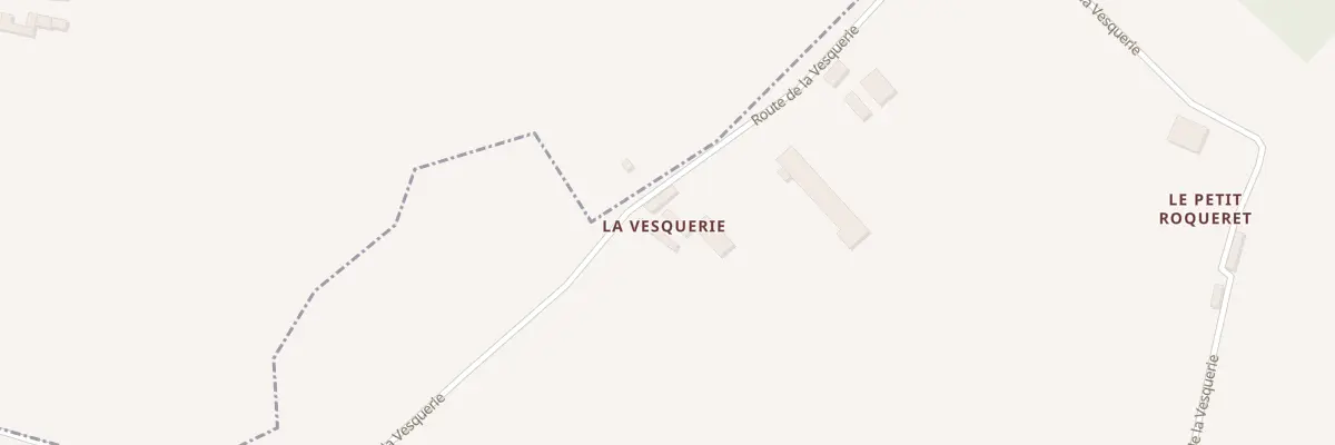 Plan du 1506 Rte de la Vesquerie à Bricquebec-en-Cotentin