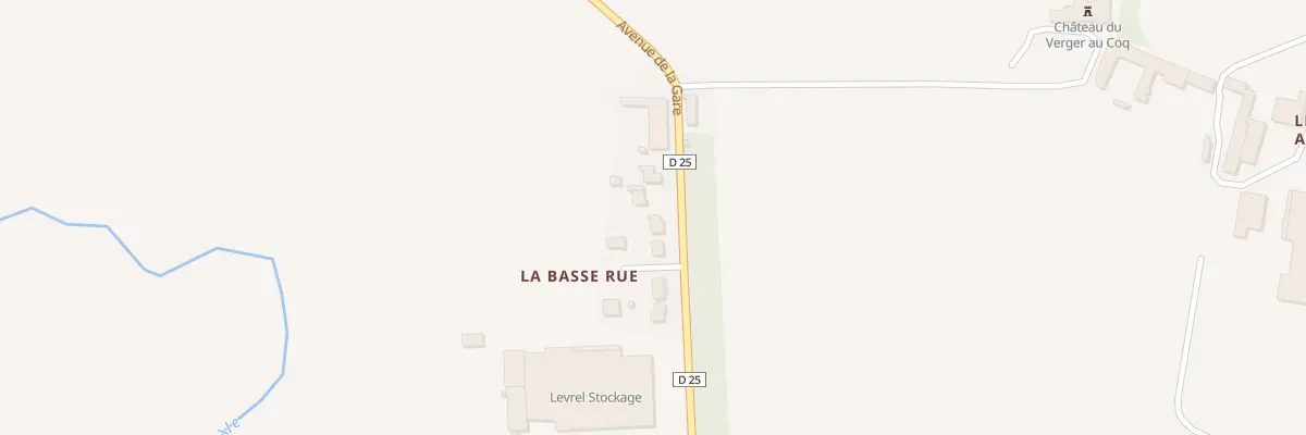 Plan du 2 Lot de la Basse Rue à Saint-Germain-sur-Ille