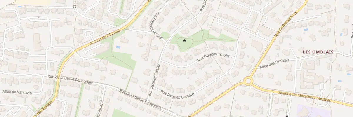 Plan du 5 Rue Duguay-Trouin à Betton