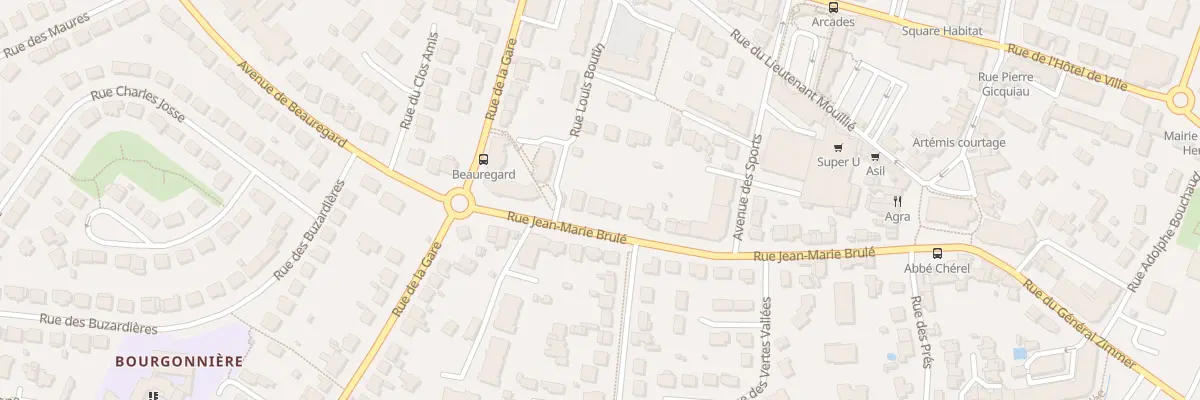 Plan du 38 Rue Jean-Marie Brule à Saint-Herblain