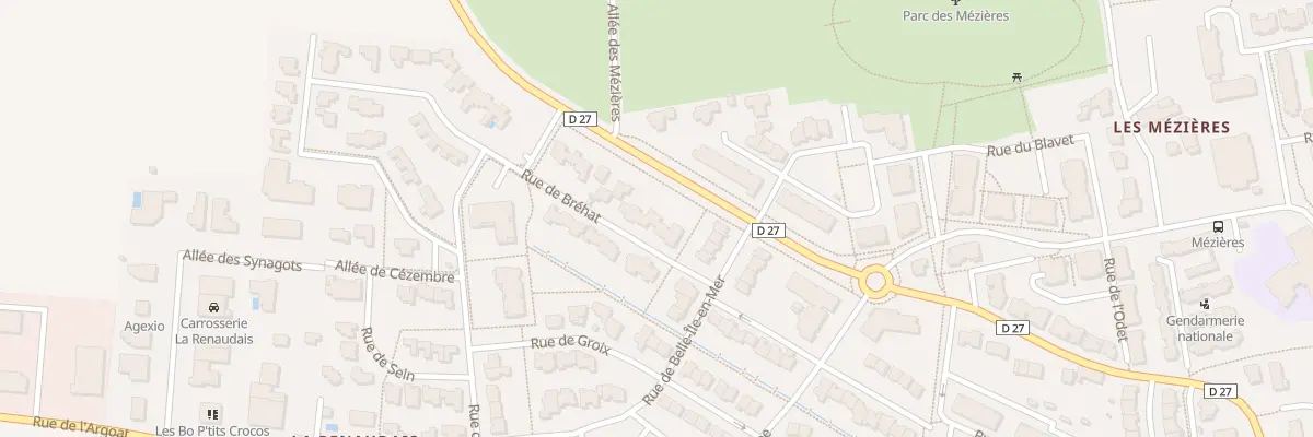 Plan du 6 Rue de Bréhat à Betton
