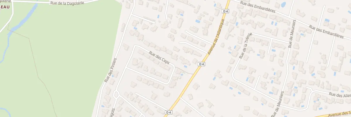 Plan du 269 Rue des Ceps à Talmont-Saint-Hilaire