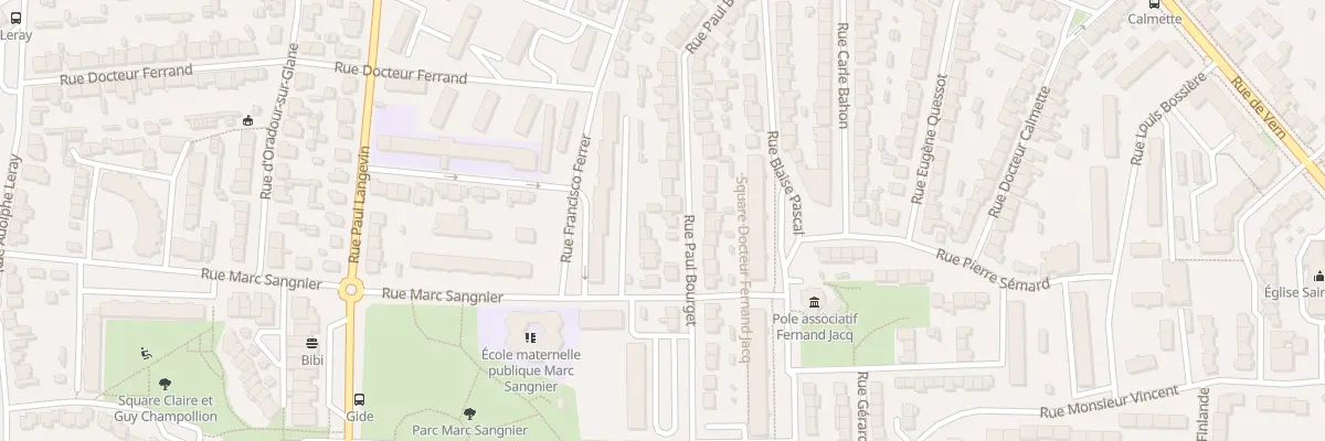 Plan du 36 Rue Paul Bourget à Rennes