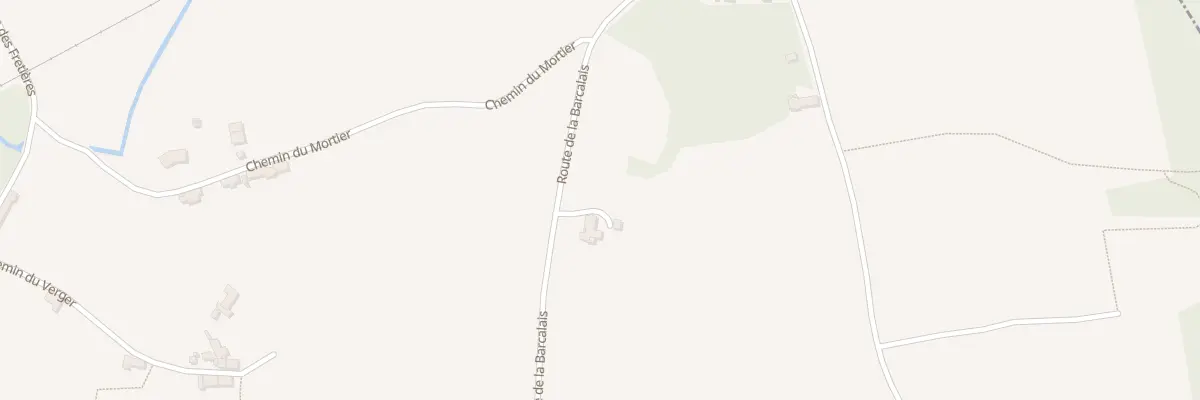 Plan du 24 Rte de la Barcalais à Bouaye