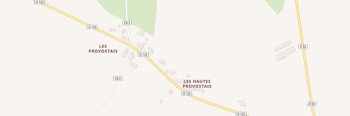 Plan du 8 Les Hautes Provostais à Mouais