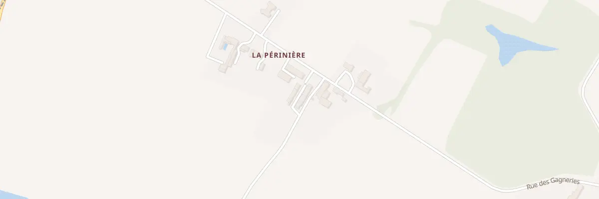 Plan du 3 La Périnière à La Limouzinière