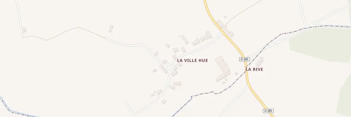 Plan du 5516 La Ville Hue à La Boussac